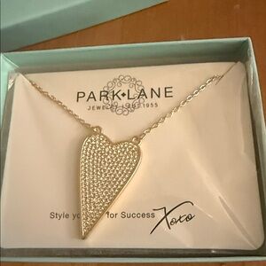Park Lane Gold Heart Necklace